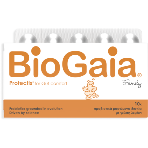 BIOGAIA PROTECTIS FAMILY 10 CHEWABLE TABLETS    