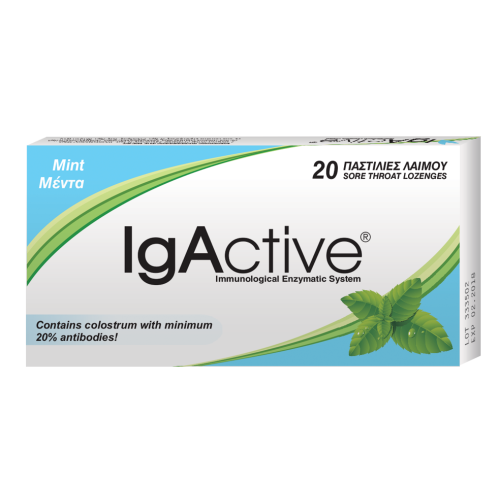 IGACTIVE PASTILLES MINT 20X. IG.1015