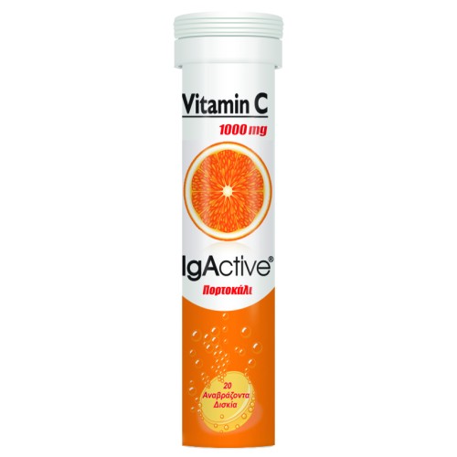 IGACTIVE VIT C 1000MG EFF 20TABS IV.3001