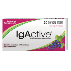 IGACTIVE PASTILLES BLACKCURRANT 20X IG.1017