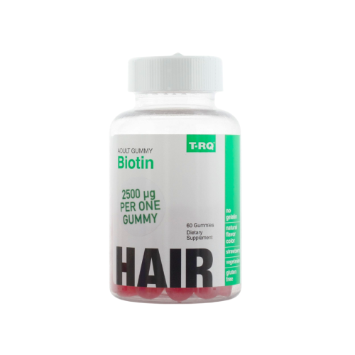 T-RQ BIOTIN HAIR GUMMIES 60X