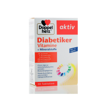 DOPPELHERZ DIABETIKER VITAMINS&MINERALS 30 TABLETS