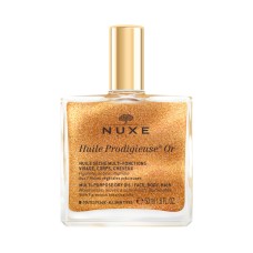 NUXE HUILE PRODIGIEUSE OR DRY OIL GOLD FACE HAIR & BODY  50ML