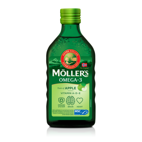 MOLLER'S COD LIVER OIL APPLE 250ML