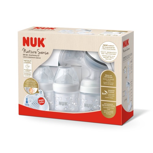 NUK NATURESENSE BREAST FEED SET MANUAL