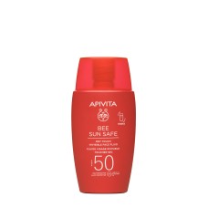 APIVITA BEE SUN SAFE FACE DRY TOUCH FLUID SPF50 50ML               