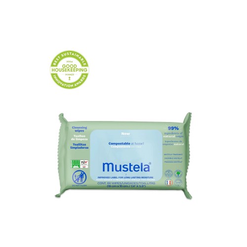 MUSTELA CLEANSING WIPES 60