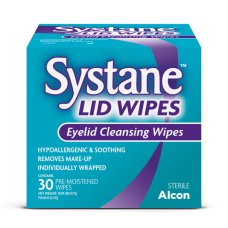 SYSTANE LID WIPES 30X