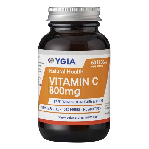 YGIA VITAMIN C 800MG 60 CAPSULES