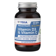 YGIA VITAMIN D3 & VITAMIN C 60 CAPSULES
