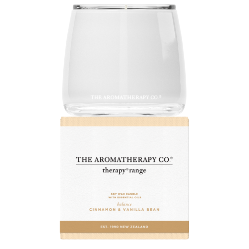 THE AROMATHERAPY CO THERAPY BALANCE-CINNAMON&VANILLA  BEAN CNDL 260GM