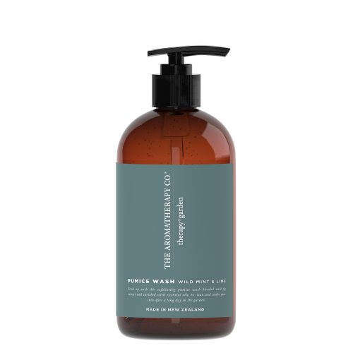 THE AROMATHERAPY CO THERAPY GARDEN - WILD LIME&MINT PUMICE WASH 500ML
