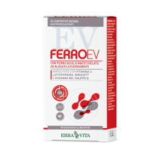 ERBA VITA FERRO EV RETARD 30 TABLETS