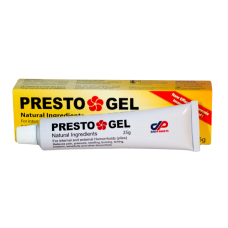 PRESTO GEL OINTMENT FOR HEMORRHOIDS 25GR