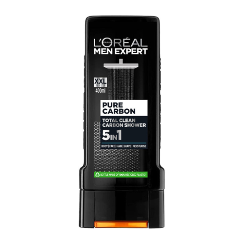 LOREAL MEN EXPERT CLEAN CARBON SHOWER GEL 400ML