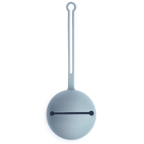MUSHIE PACIFIER CASE - POWDER BLUE
