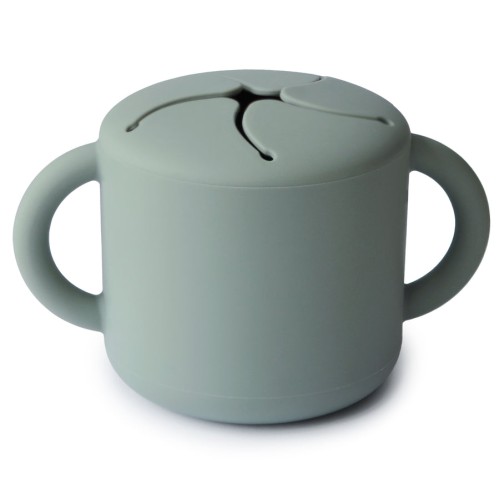 MUSHIE SNACK CUP - CAMBRIDGE BLUE