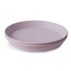 MUSHIE DINNER PLATE - ROUND - SOFT LILAC