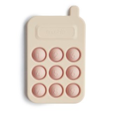 MUSHIE PHONE PRESS TOY - BLUSH