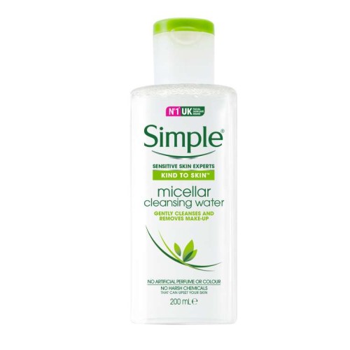 SIMPLE MICELLAR CLEANSING WATER 200ML                                                                         