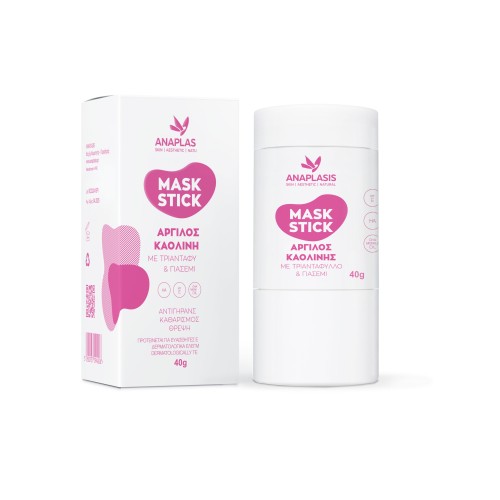 ANAPLASIS KAOLIN CLAY & ROSE & JASMIN STICK MASK 40G