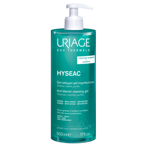 URIAGE HYSEAC CLEANSING GEL 500ML                              