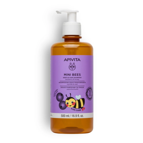 APIVITA KIDS SHAMPOO BLUEBERRY & HONEY 500ML          
