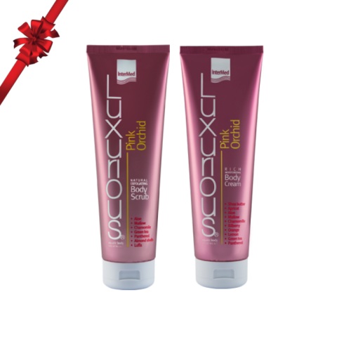 LUXURIOUS PINK ORCHID XMAS SET