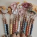 MUSHIE PACIFIER CLIPS - EVA - MUSTARD YELLOW