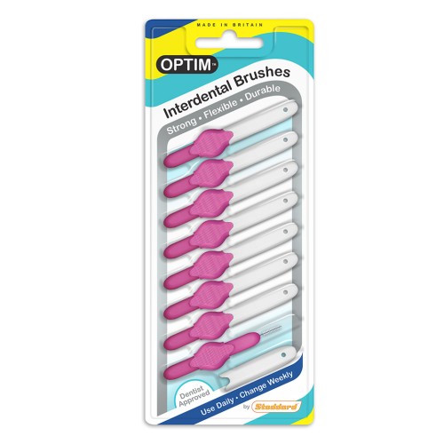 STODDARD INTERDENTAL BRUSHES 0.4MM PINK            