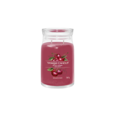 YANKEE CANDLE LRG BLACK CHERRY  567g