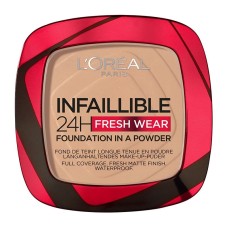 LOREAL PARIS INFAILIBLE 24H FRESH WEAR FOUNDATION POWDER 120 VANILLA
