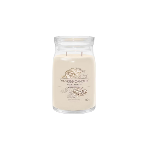 YANKEE CANDLE LRG WARM CASHMERE 567g