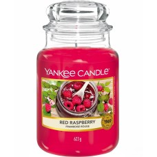 YANKEE CANDLE LRG RED RASPBERRY 623g