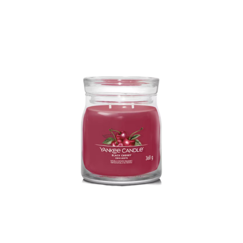 YANKEE CANDLE MED BLACK CHERRY 368g