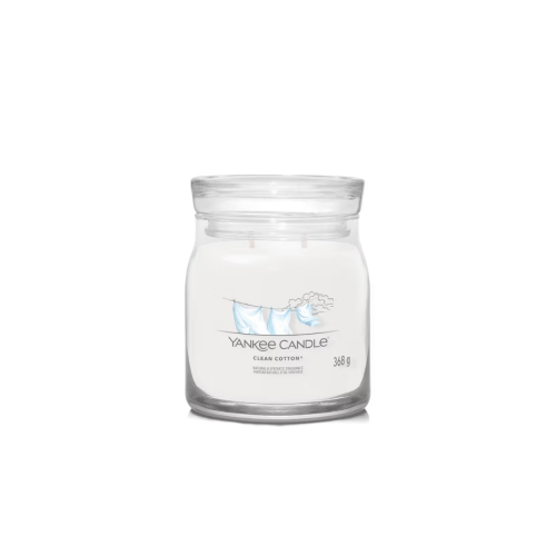 YANKEE CANDLE MED CLEAN COTTON 368g