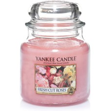 YANKEE CANDLE MED FRESH CUT ROSES 411g