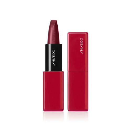 SHISEIDO TECHNOSATIN GEL LIPSTICK 411 SCARLET CLUSTER