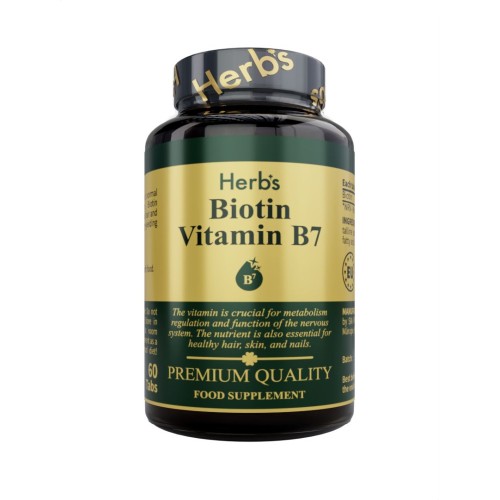 HERBS BIOTIN 10.000MCG 60TABS