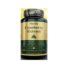 HERBS CRANBERRY EXTRACT & VIT C 60TABS