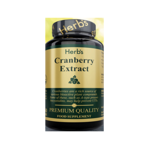 HERBS CRANBERRY EXTRACT & VIT C 60TABS