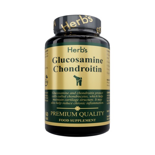 HERBS GLUCOSAMINE, CHODR, MSM, COLLAGEN 60TABS