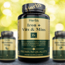 HERBS IRON, MULTIVITAMINS & MINERALS 60TABS