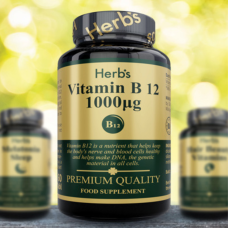 HERBS VIT B12 1000MCG MELT 60TABS