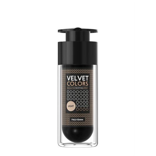 FREZYDERM VELVET COLORS FOUNDATION LIGHT 30ML                                                                            