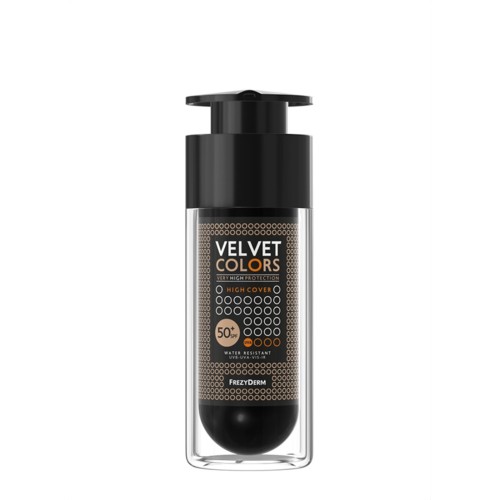 FREZYDERM VELVET COLORS HIGH COVER SPF50+30ML                                                                 
