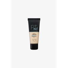 MAYBELLINE FIT ME MATTE FOUNDATION 101 TRUE IVORY