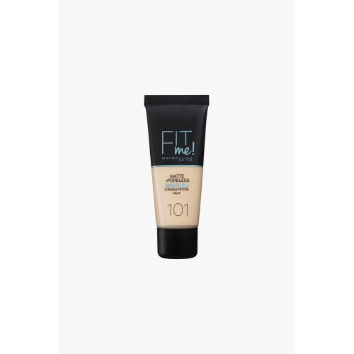 MAYBELLINE FIT ME MATTE FOUNDATION 101 TRUE IVORY