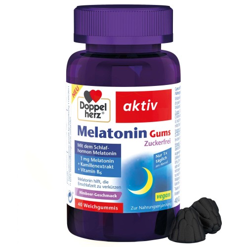 DOPPELHERZ MELATONIN 40 GUMS  