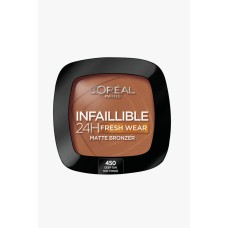 LOREAL PARIS INFAILLIBLE 24H FRESH WEAR MATTE BRONZER 450 DEEP TAN
